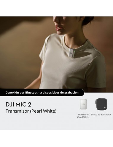 DJI Mic 2 Transmitter (Pearl White)