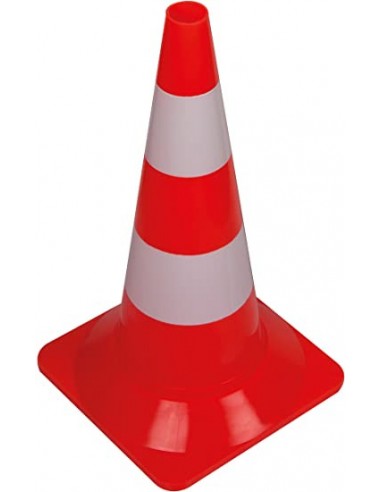 Safety cone signal - red/white