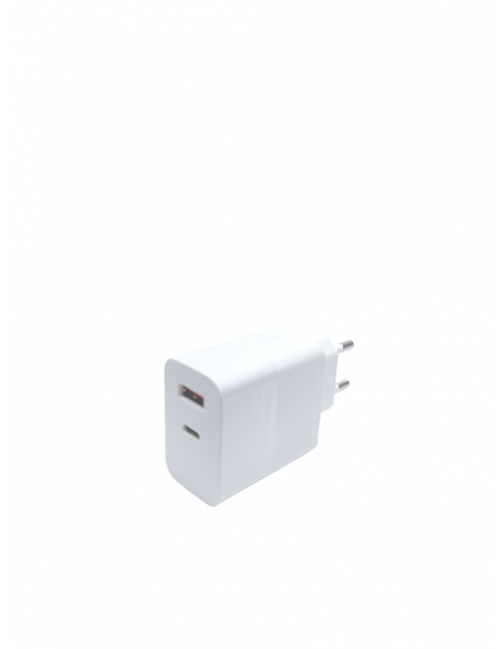 ⭐ Comprar Cargador USB, 30W USB C con doble puerto y Carga Rápida